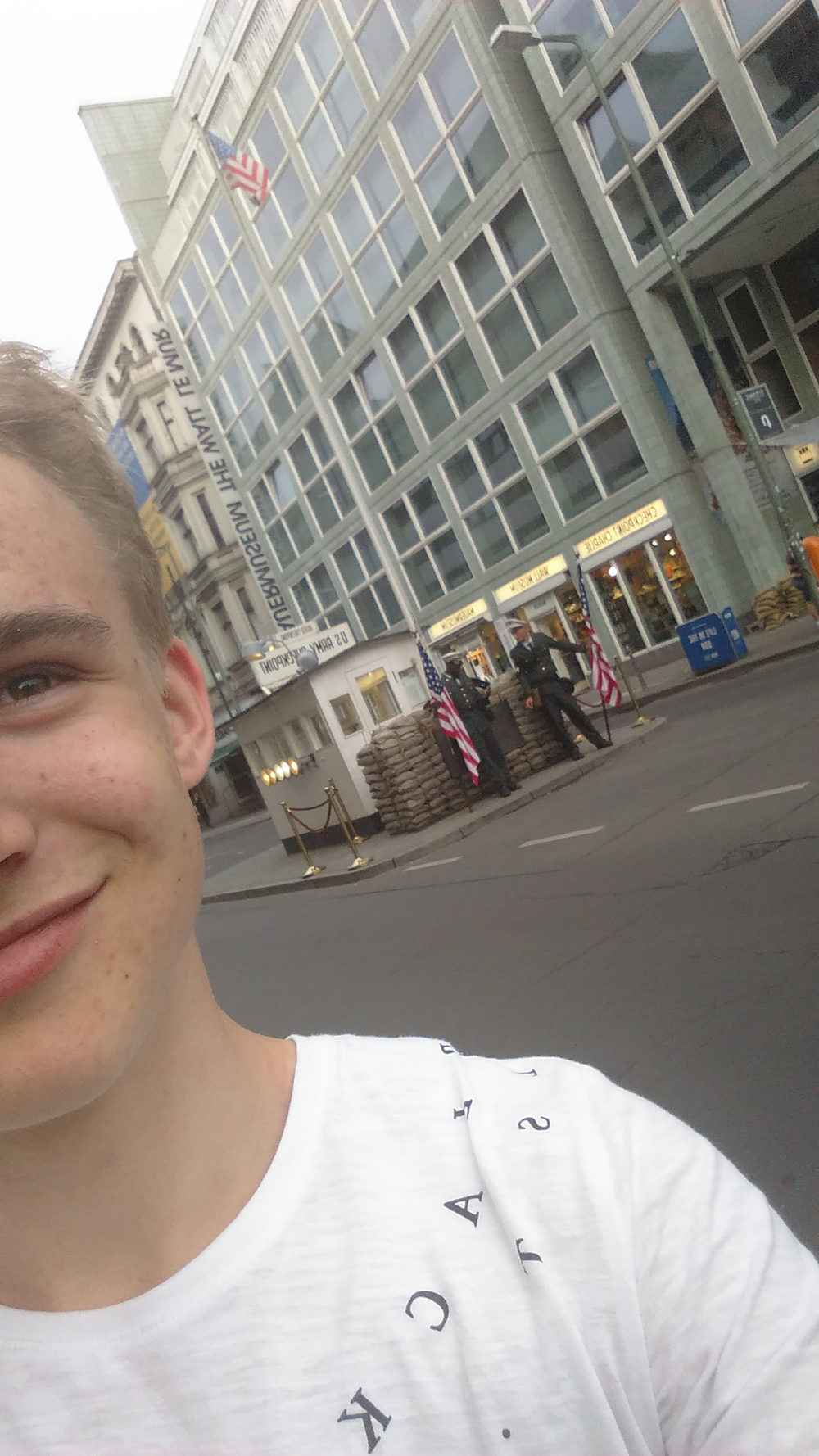 Selfie på Gino i Tyskland